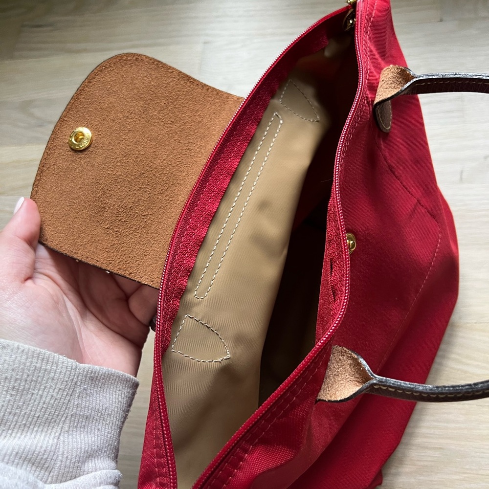 Longchamp Small Solid Nylon Bag - image 4